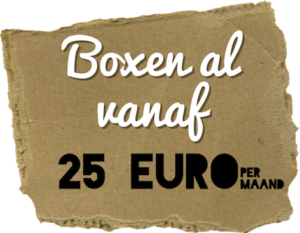 Storage: Boxen te huur vanaf 25 euro per maand